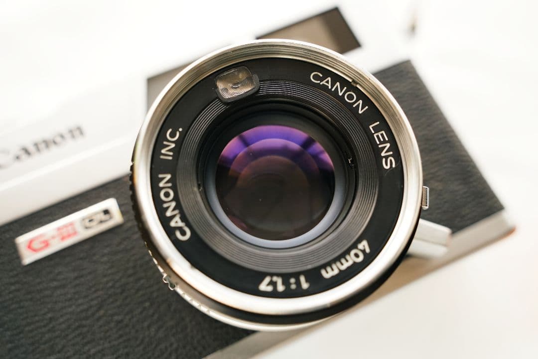 Canon G-III QL 17 フィルムカメラ 【絞り固着】