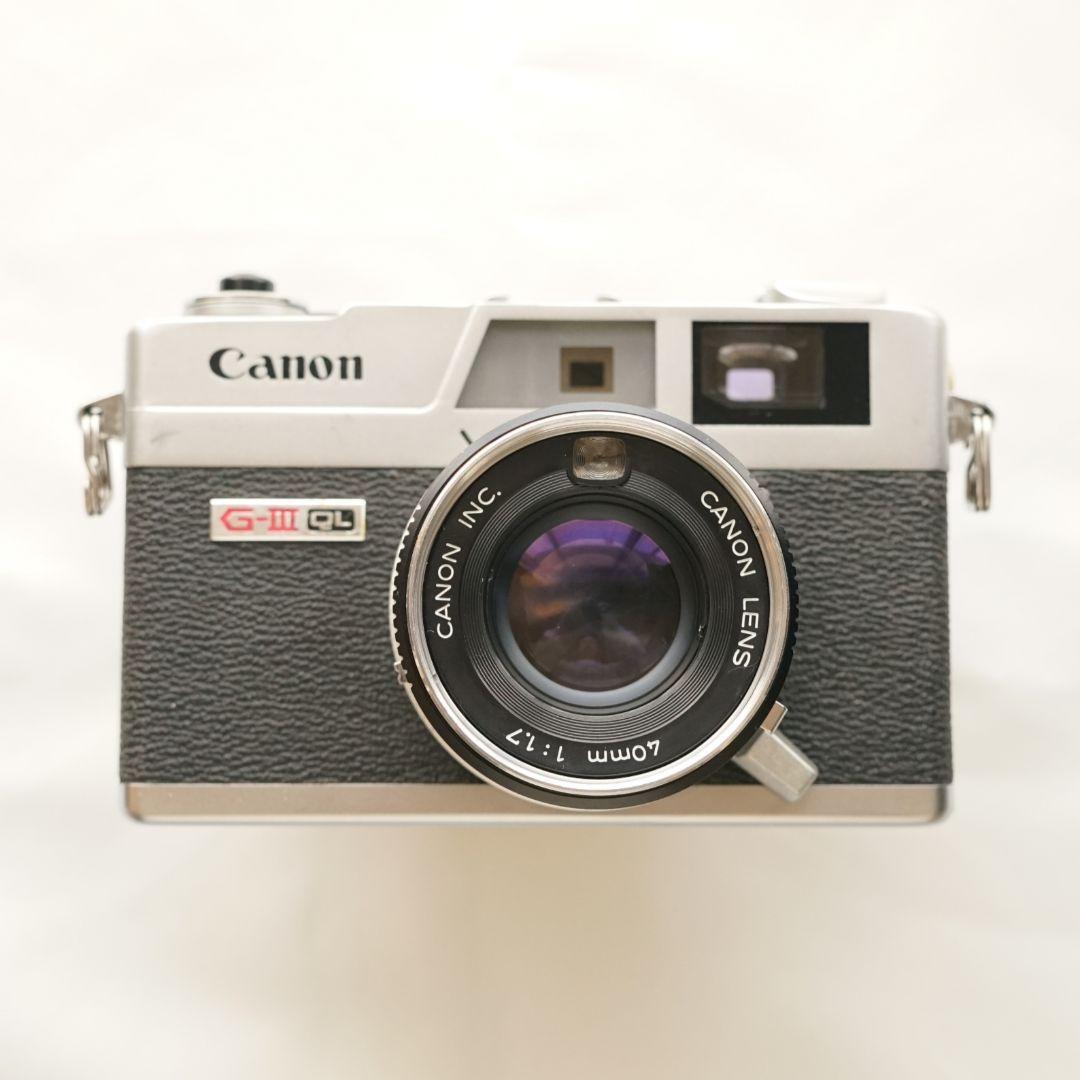 Canon G-III QL 17 フィルムカメラ 【絞り固着】