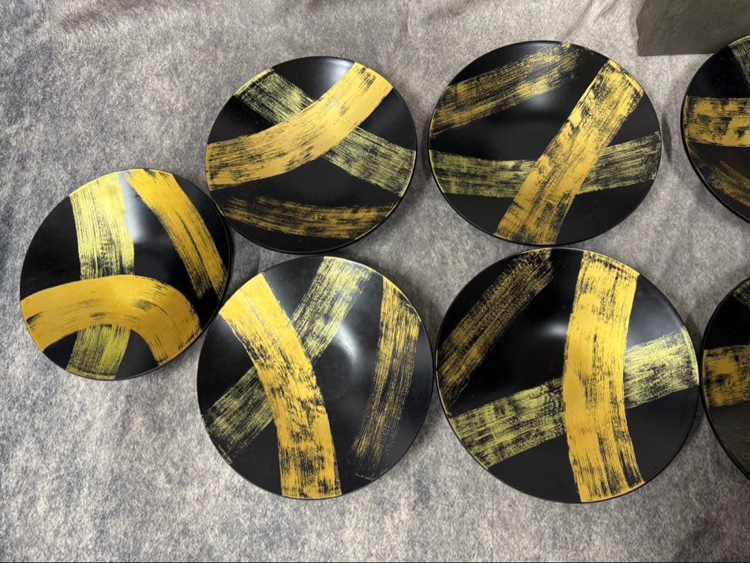 山田平安堂　漆器　サラダボウル　飛龍　大皿