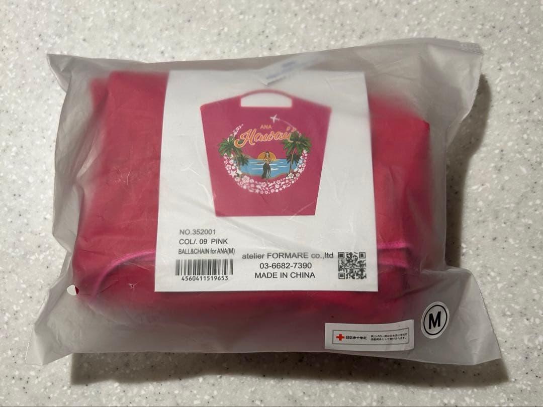 新品未開封　ボールアンドチェーン　ANA Hawaii コラボ　エコバッグ　M