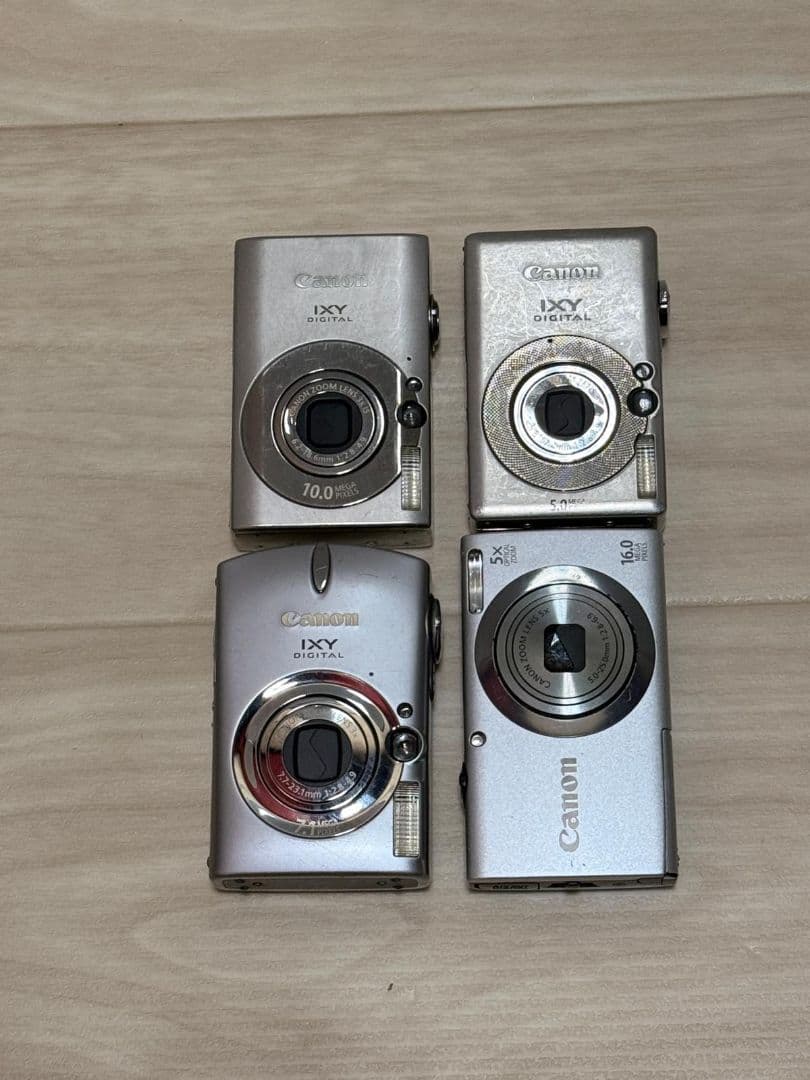 Canon IXY デジタルカメラセット 4点まとめ ジャンク