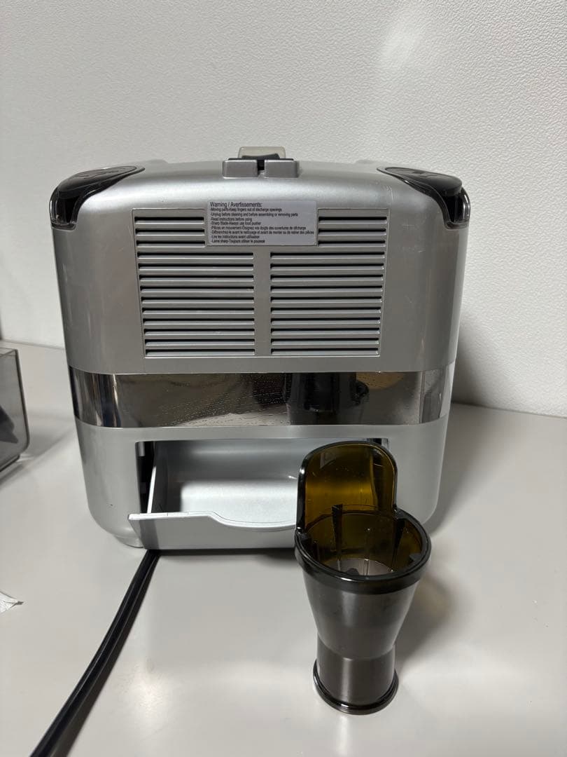 家電 Omega/オメガ ジュースキューブ 300 ジューサー シルバー送料無料