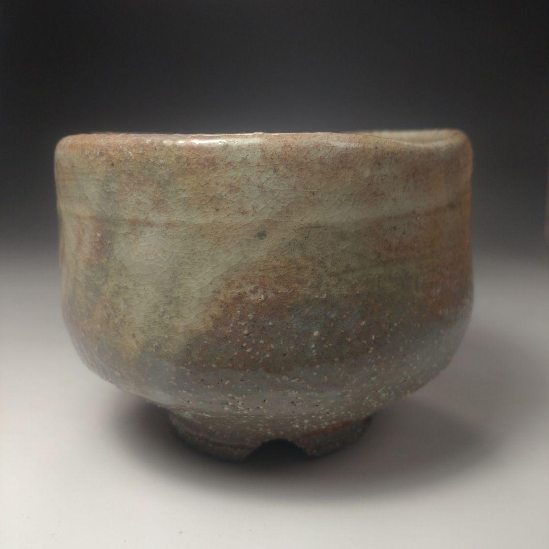 イ75 茶碗『萩焼窯元　斉藤一斉』『萩殿窯　共箱』抹茶碗　茶道具