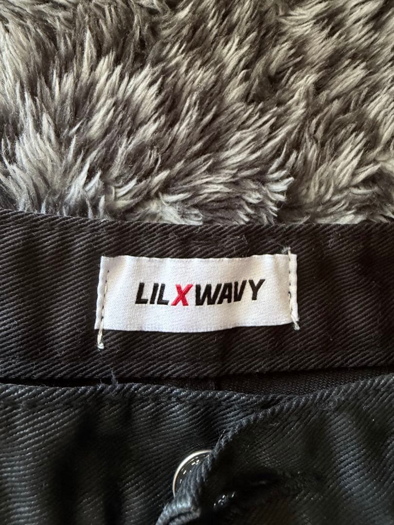 コーティングデニム　バギー　opium darkwear 値下げ交渉あり