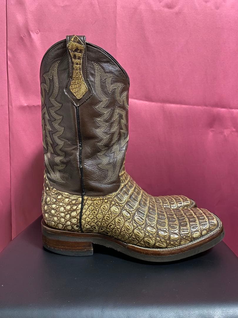 イガミ様ご購入用Western Boots◆クロコダイルレザー◆メンズウエスタン