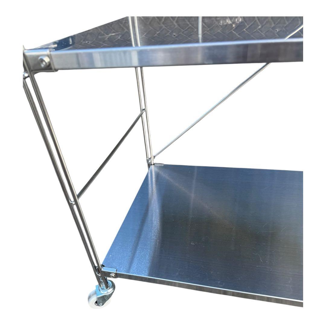 無印良品 ステンレスユニットシェルフ ワイド 小