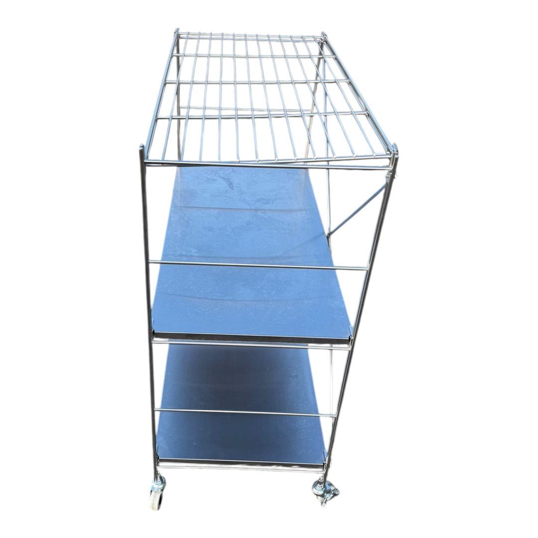 無印良品 ステンレスユニットシェルフ ワイド 小