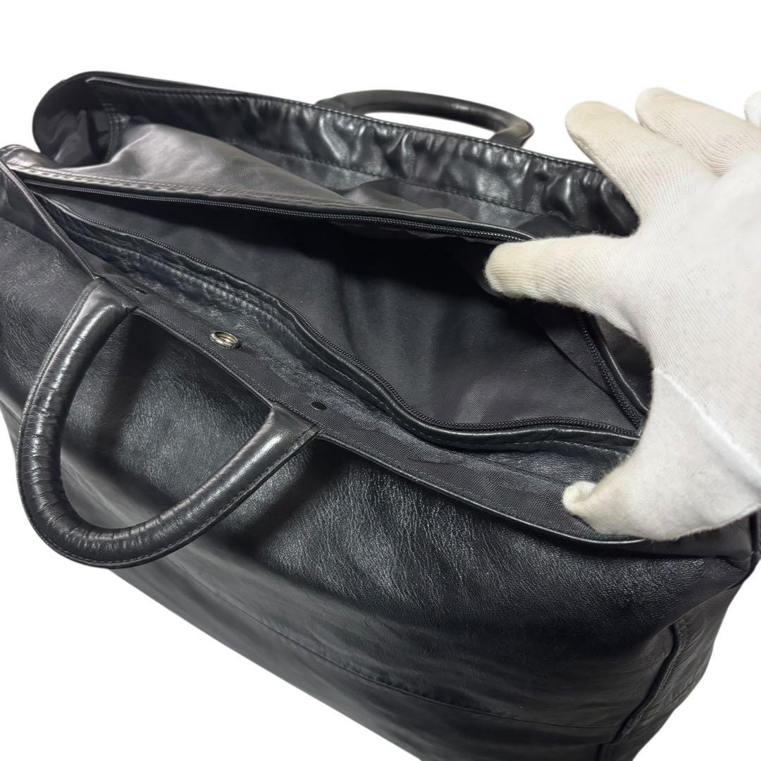 【超希少】　PORTER ポーター　フルレザー　2way ショルダーバッグ　クロ