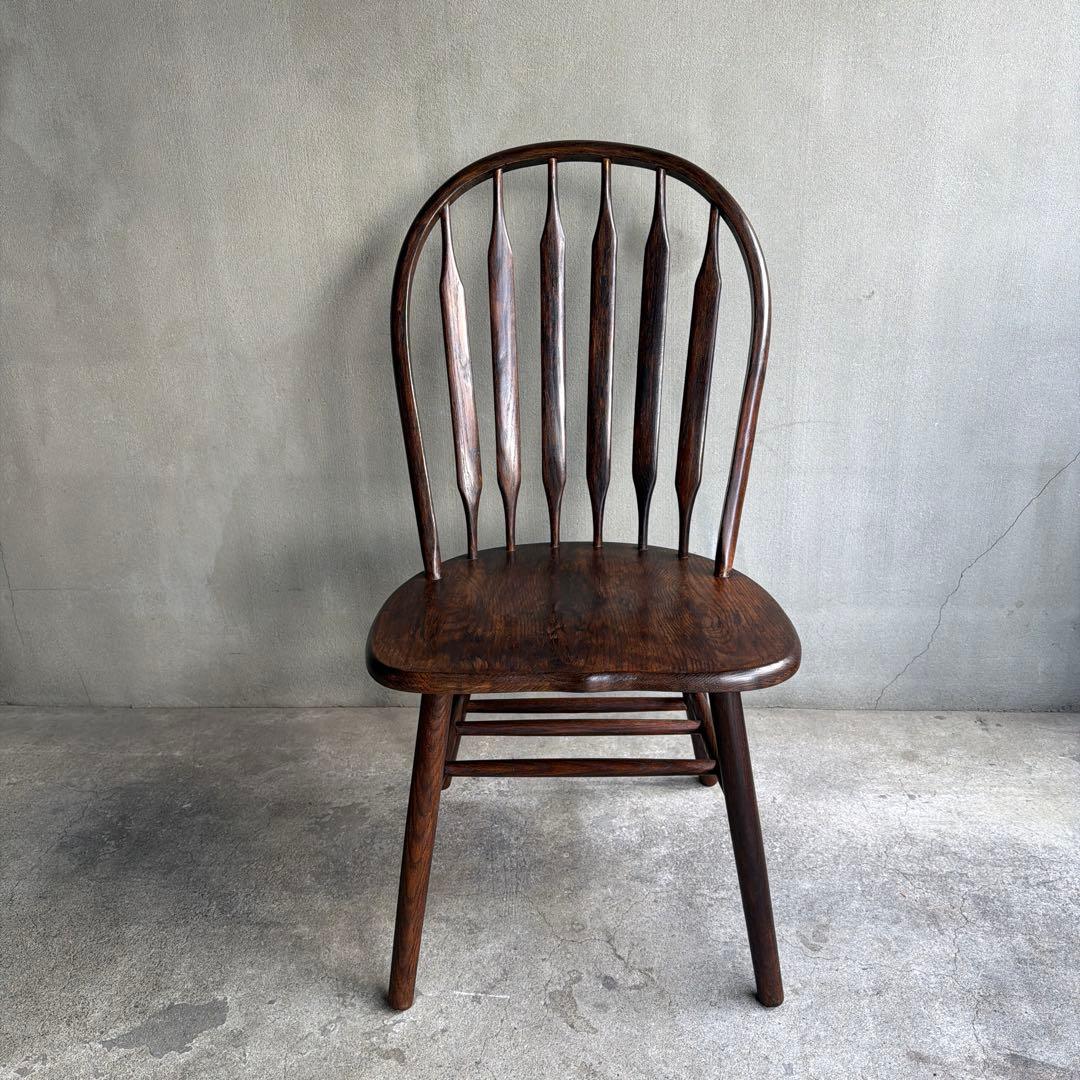 美品　Shin Lee シンリー ダイニングチェア ウィンザー　オーク材