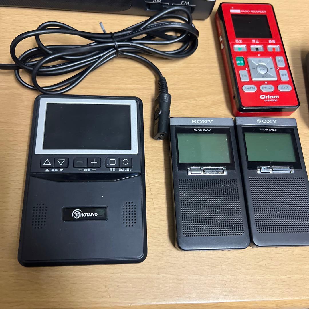カセットレコーダー/ラジオなど　まとめ売り　ジャンク品
