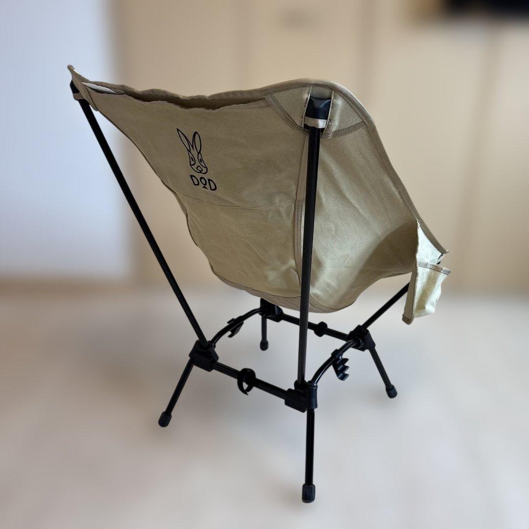 DOD スゴイッス アウトドアチェア 折りたたみ式 タン