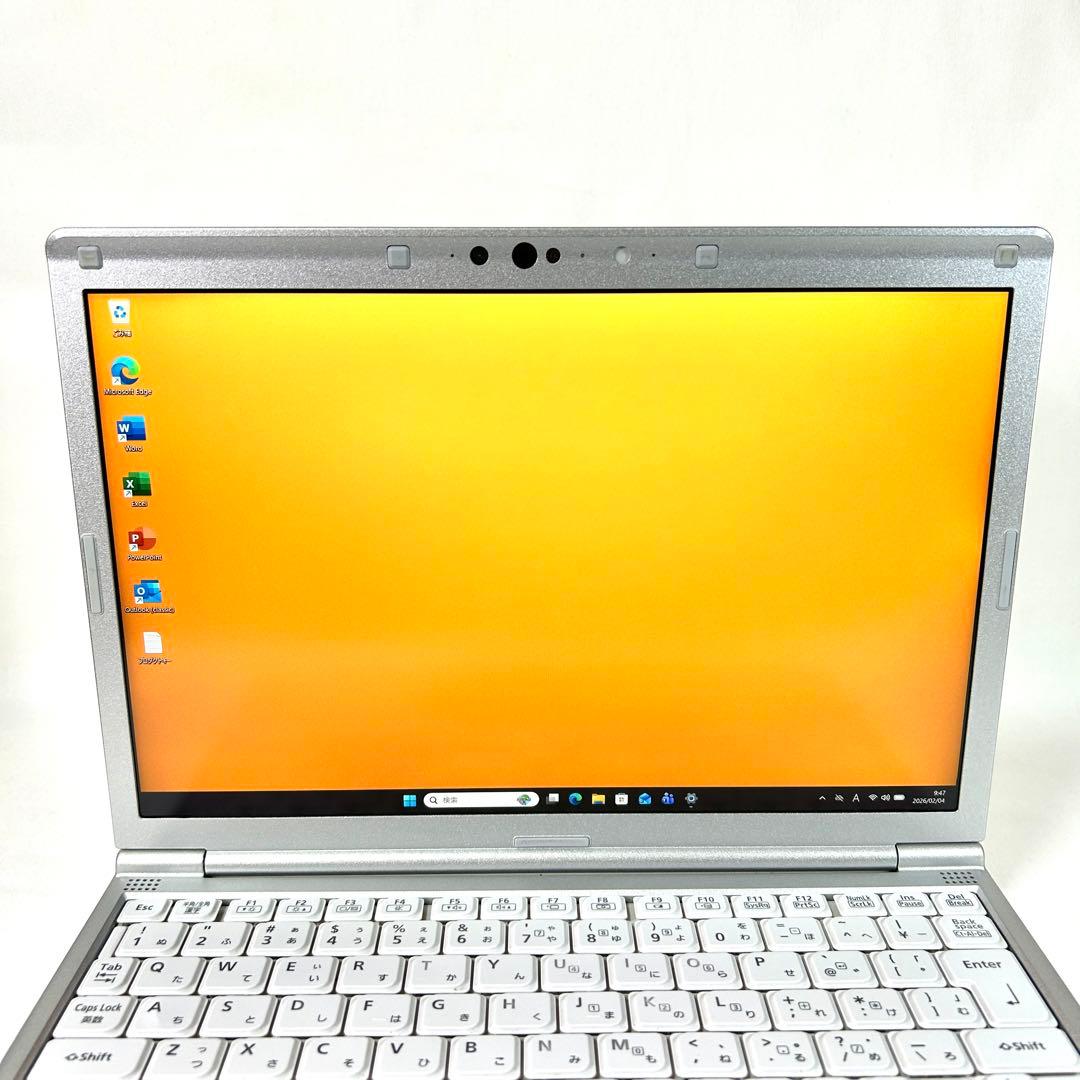 Windowsノート本体 Panasonic Let's note SV9 i5 256GB Office
