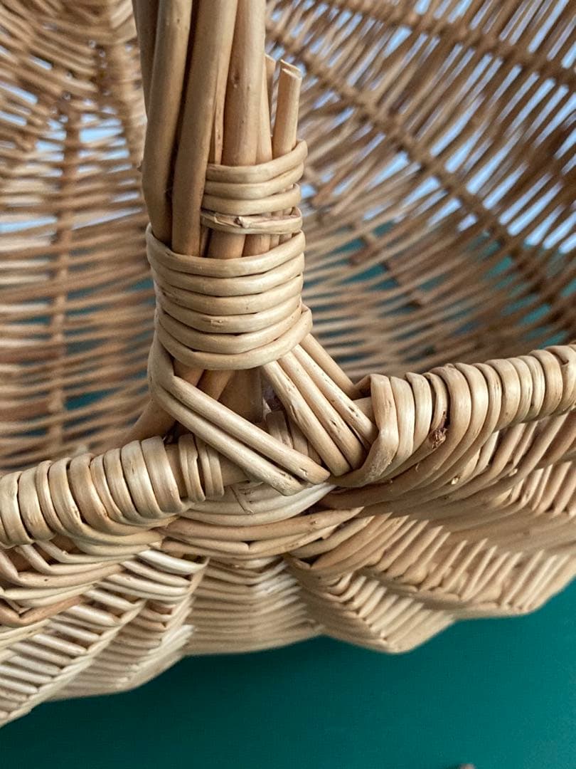 [新品未使用] 手提げ花籠　＊イギリス製　F.O.B COOP フォブコープ