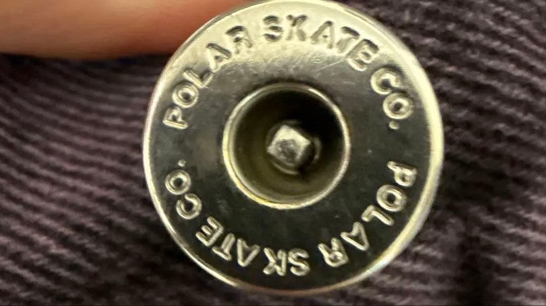 チ*ン様 POLAR SKATE CO. パープルデニム