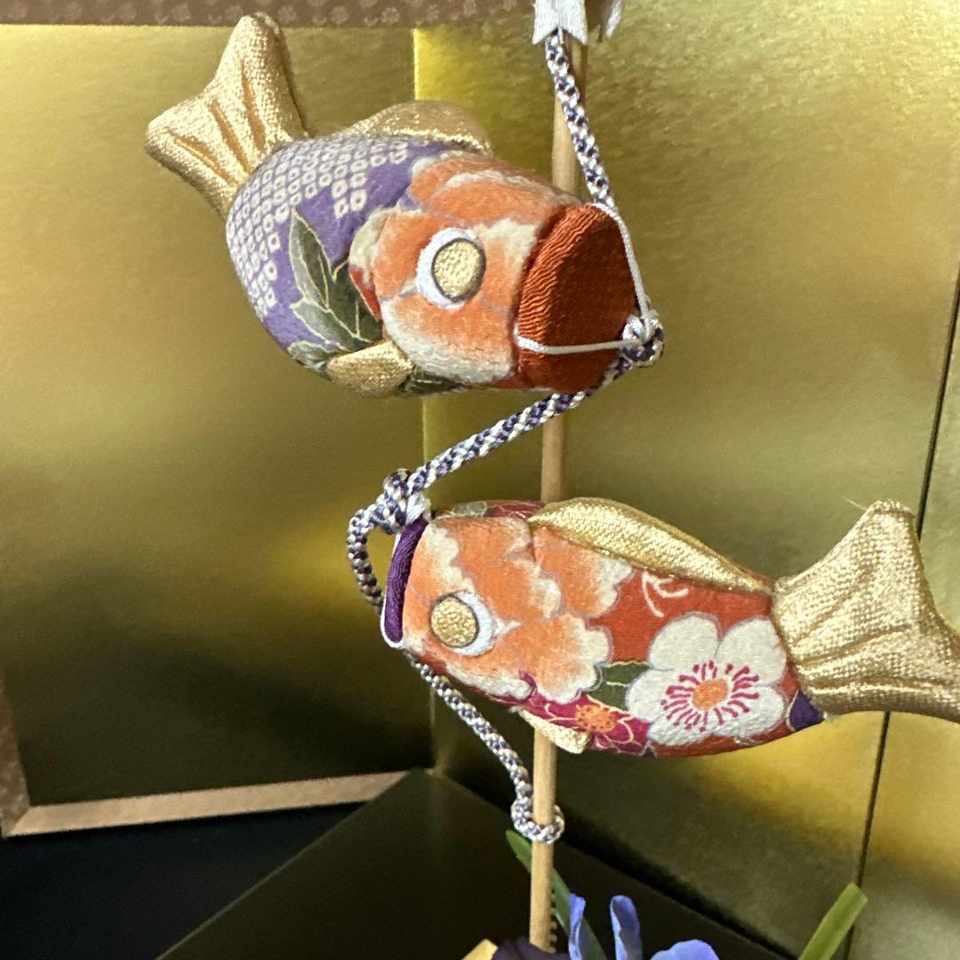 鯉のぼり、木目込み人形、手作り、5月人形