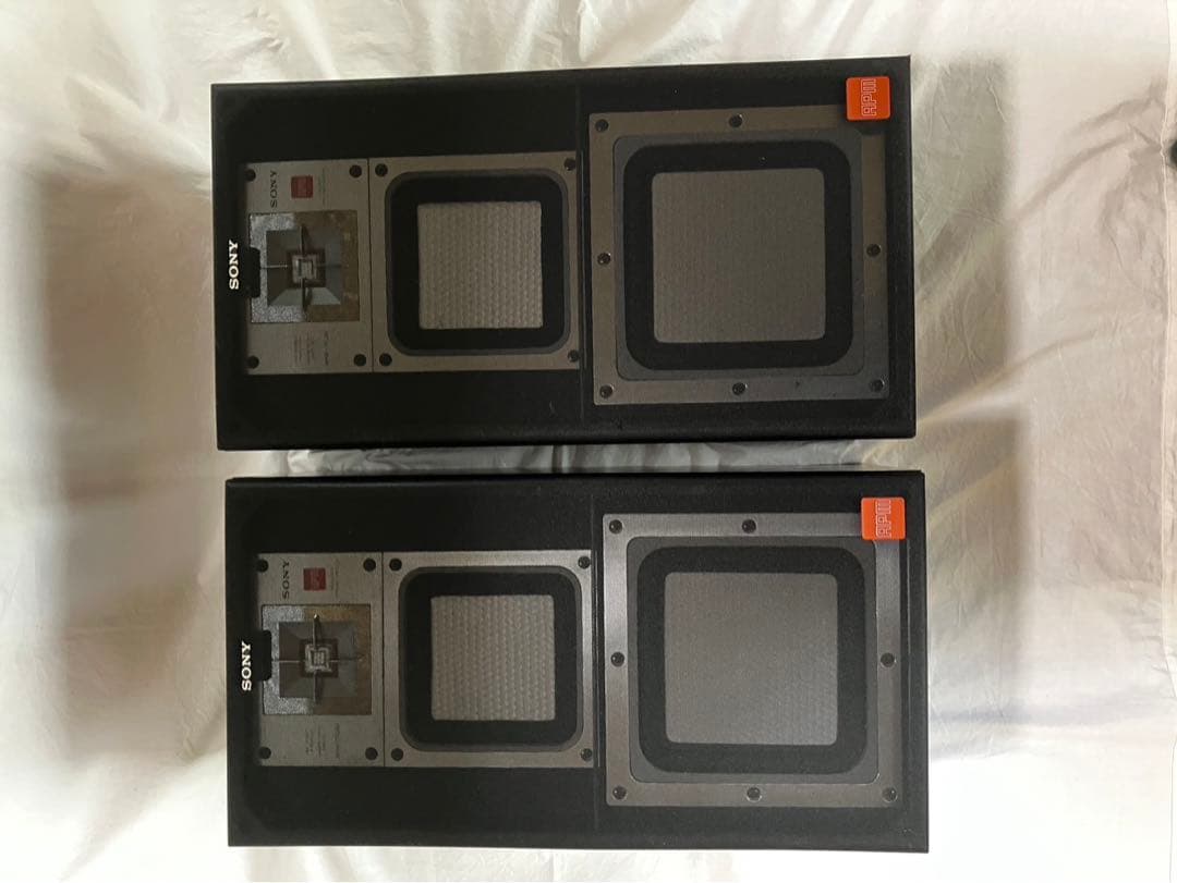 スピーカーシステム　SONY APM-750AV 昭和レトロ　2台　1set