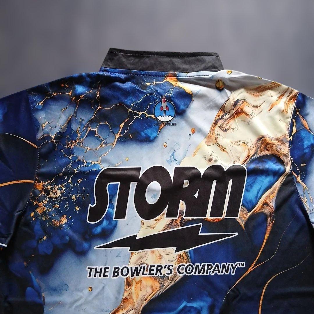 ✨新品✨ボウリングウェア　日本サイズ2XL　ストーム　ブルー