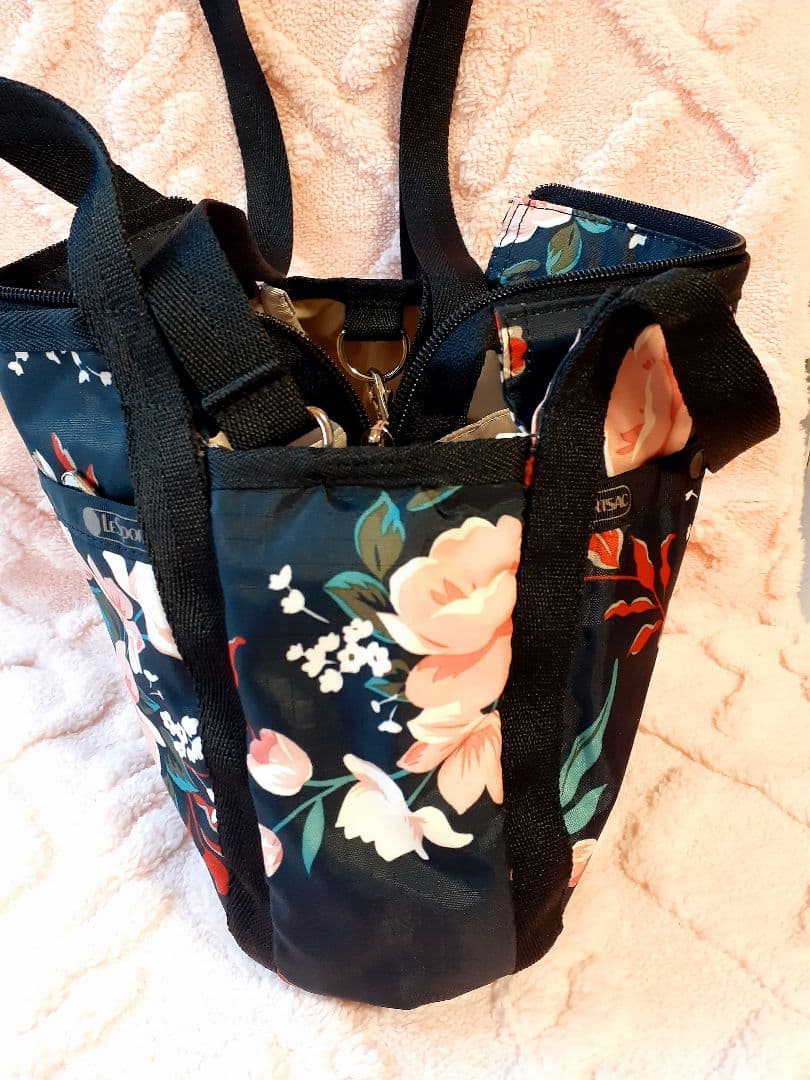 希少柄　レスポートサック　スモールジェニーショルダーバッグ 2way