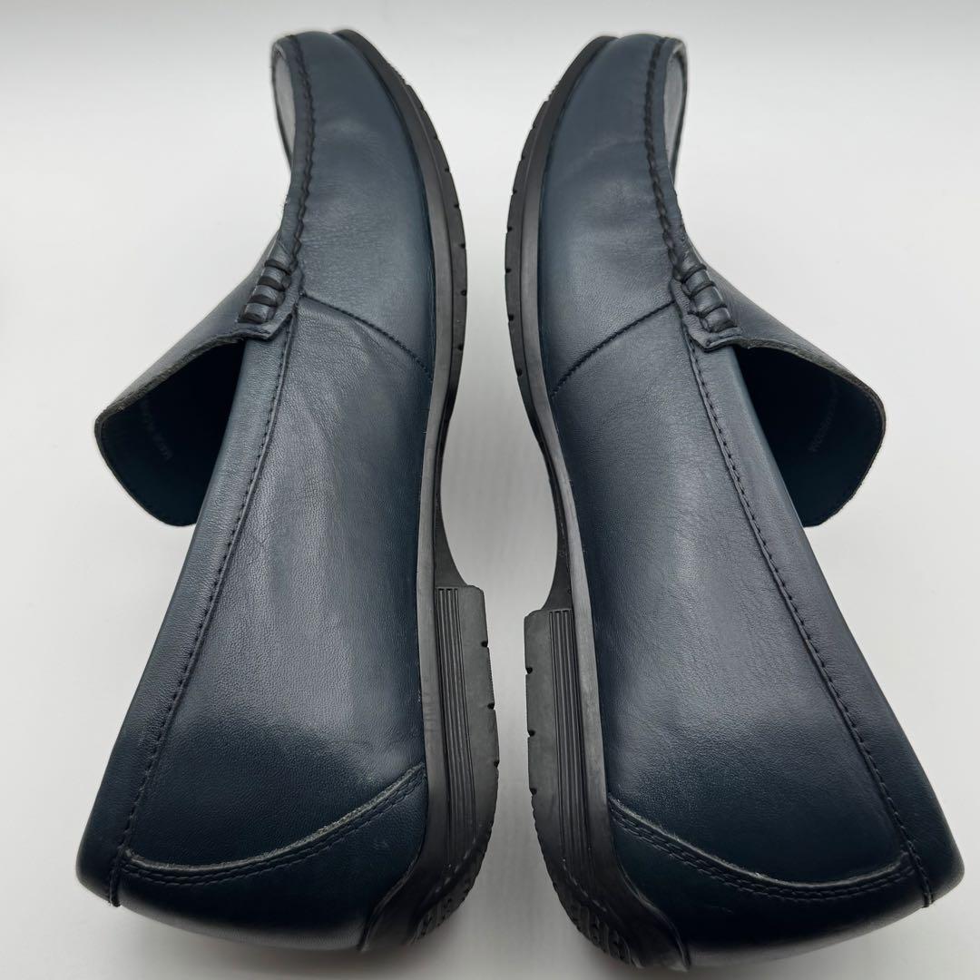 REGAL レザーローファー ネイビー 26 NC71 56HR