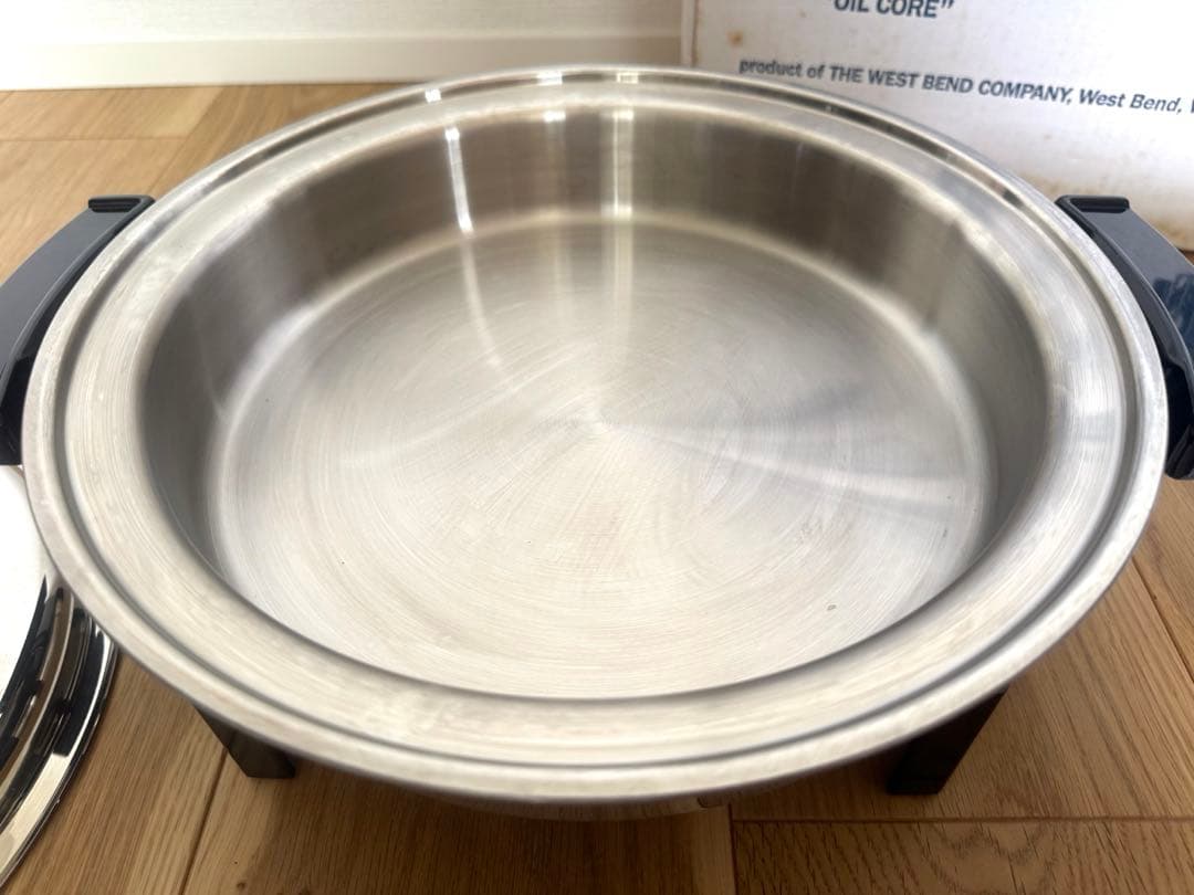 と*ん様 ウエストベンド社　ステンレス 電気 卓上 鍋 フライパン