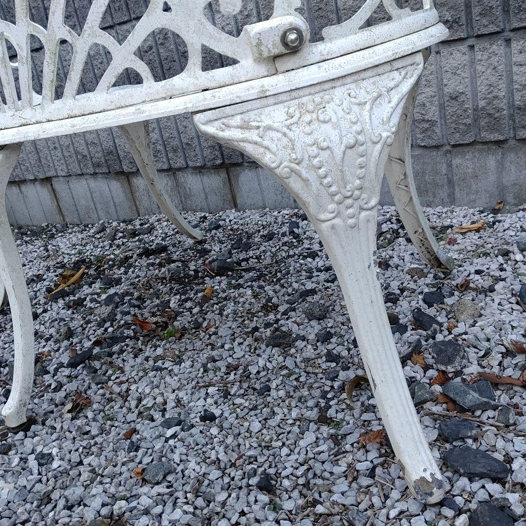1/2　Garden Bench ガーデン ベンチ White ホワイト送料無料