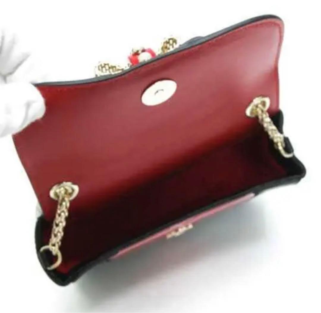数量限定 美品 バレンタイン限定 人気 チェーンバッグ クリスチャン ルブタン