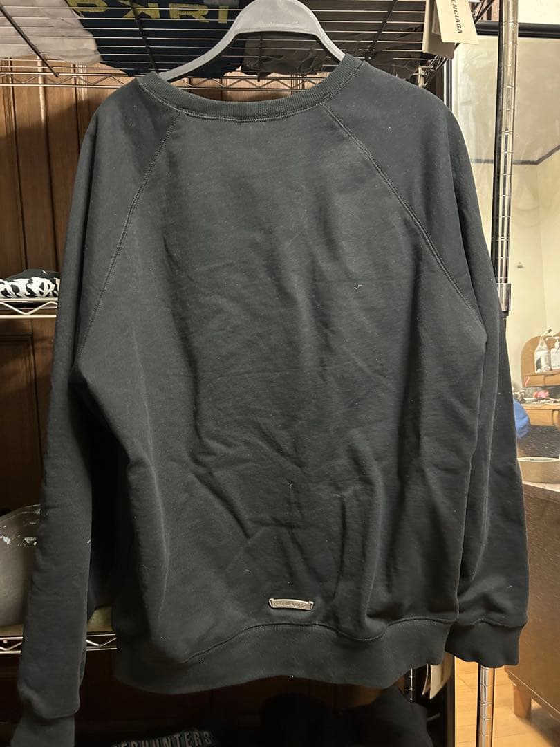 CHROME HEARTS ブラック トレーナー