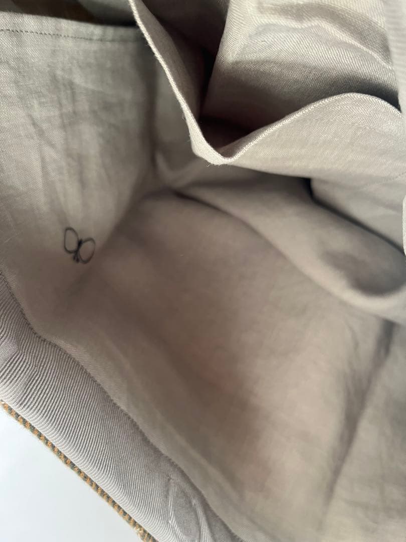 【新品】ミナペルホネン　ピースショルダーバッグ　yula タンバリン