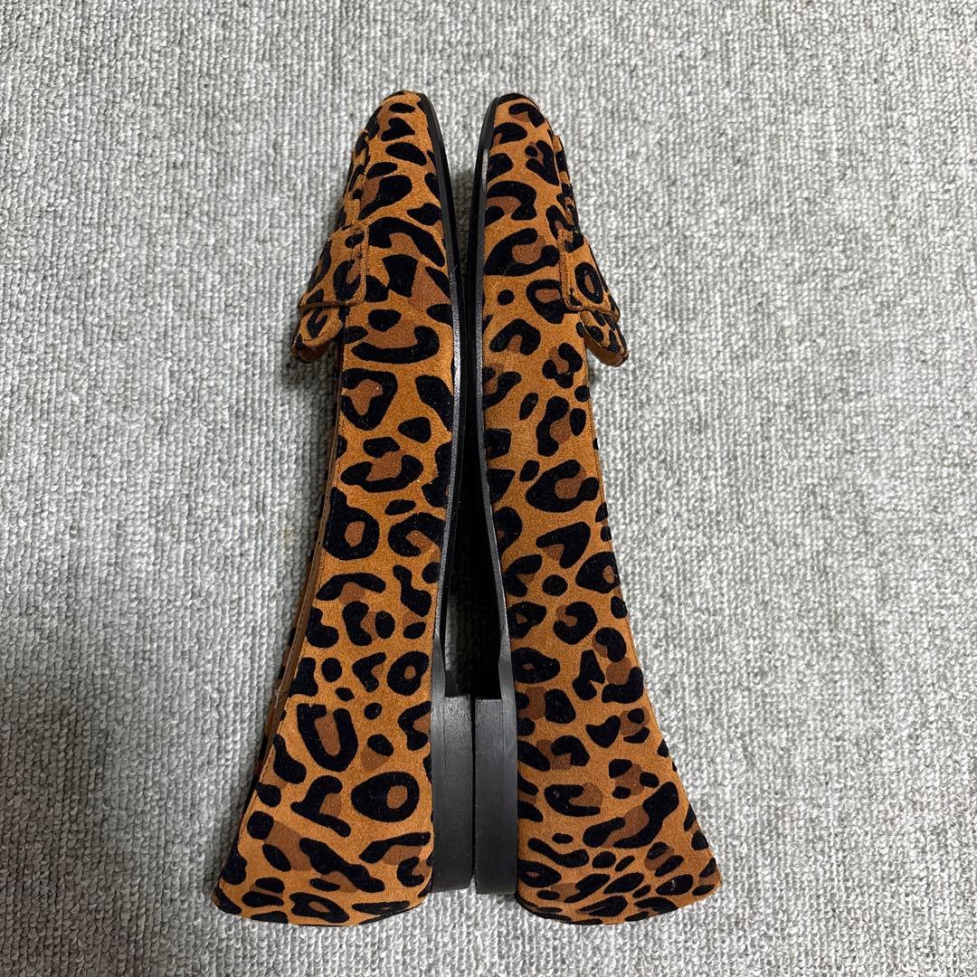 極美品　STATUS ステイタス　スクエアトウ フラットシューズ　パンプス