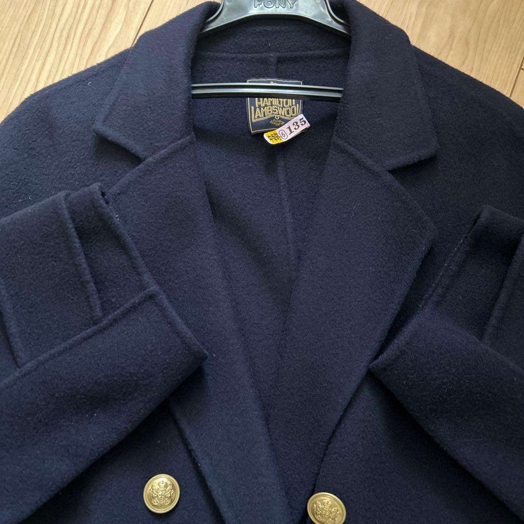 SHIPS ピーコート　ネイビー　昨年購入