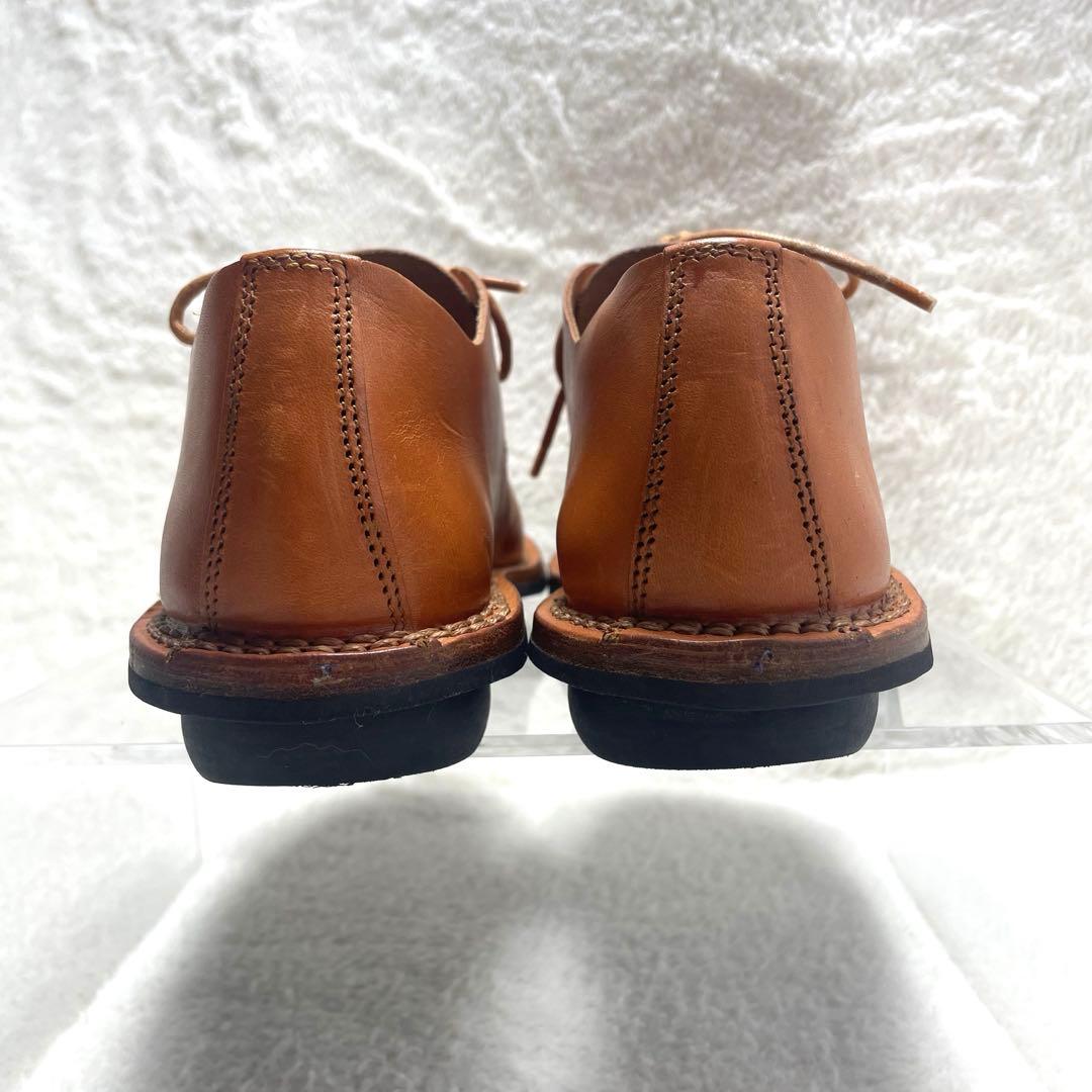 trippen レザーシューズ SHEET-PULLレースアップ ブラウン 38