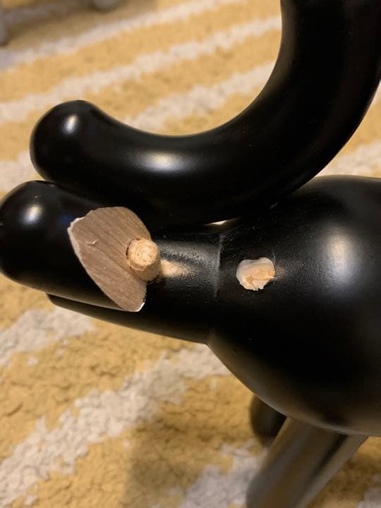 最終値下　aarikka アーリッカ　希少なトナカイ　ライトグレー