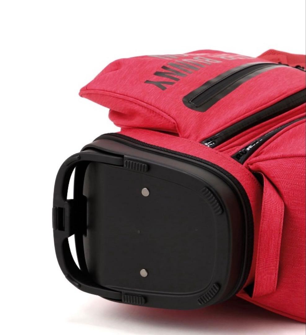 新品 パーリーゲイツ マスターバニー 杢調Peスタンド式キャディバッグ