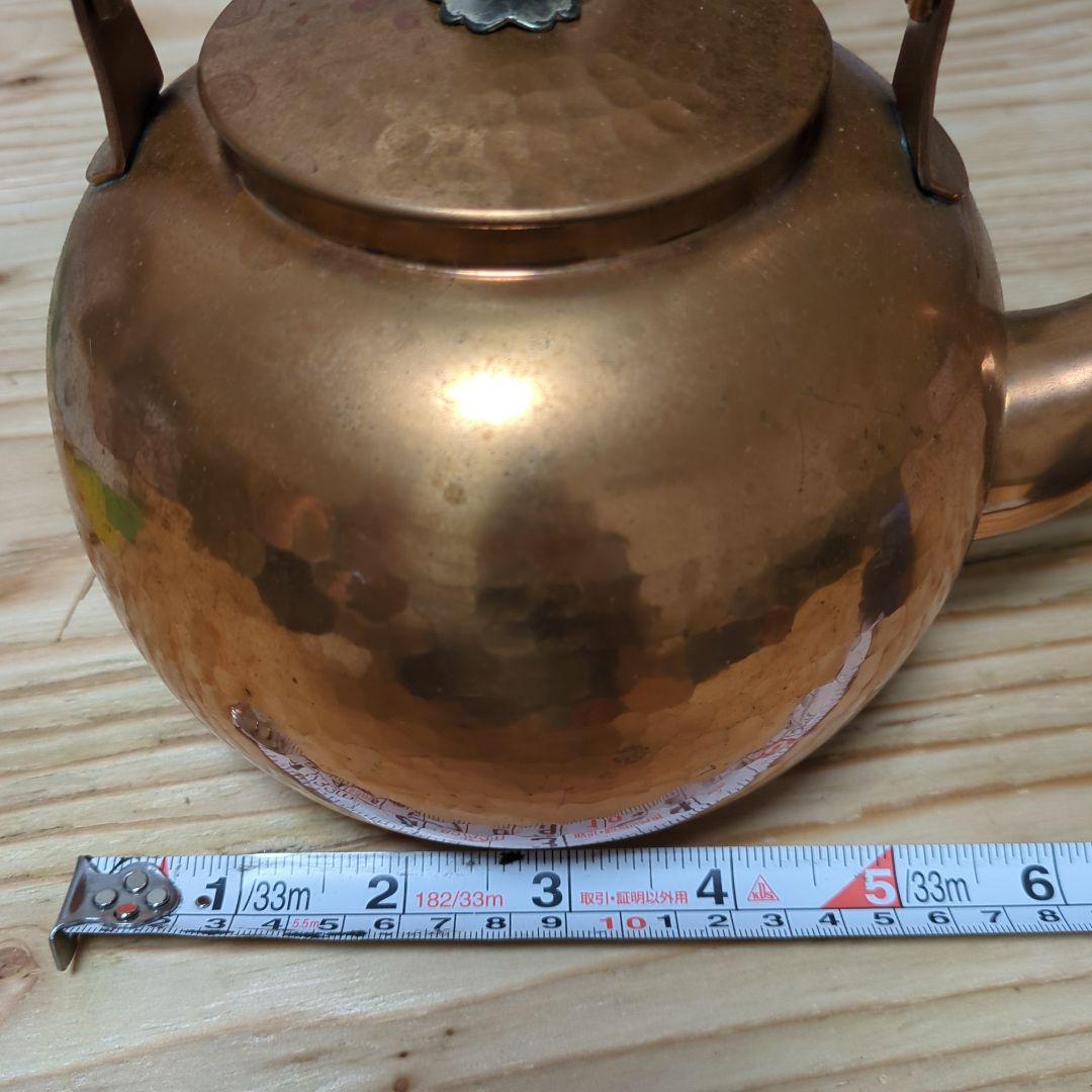 e*.様 美！銅製ハンマードやかん　おまけ付　値引き可能