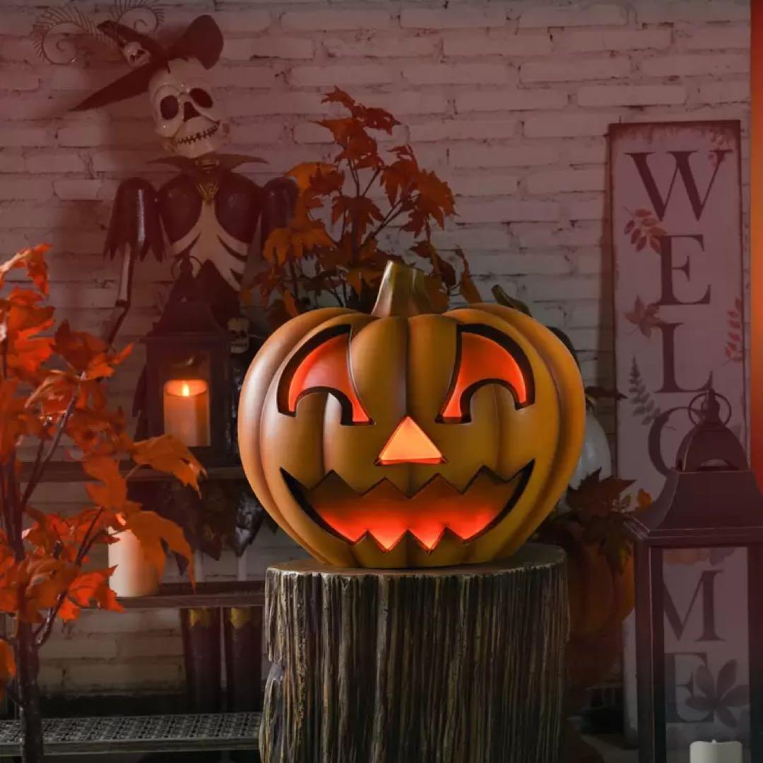 【極美品・コストコ 】ハロウィン ジャックオーランタン サウンド付き