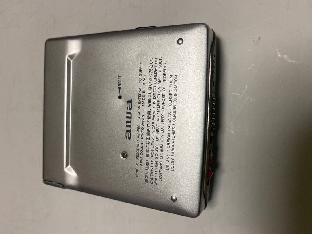aiwa AM-F80 ミニディスクレコーダー