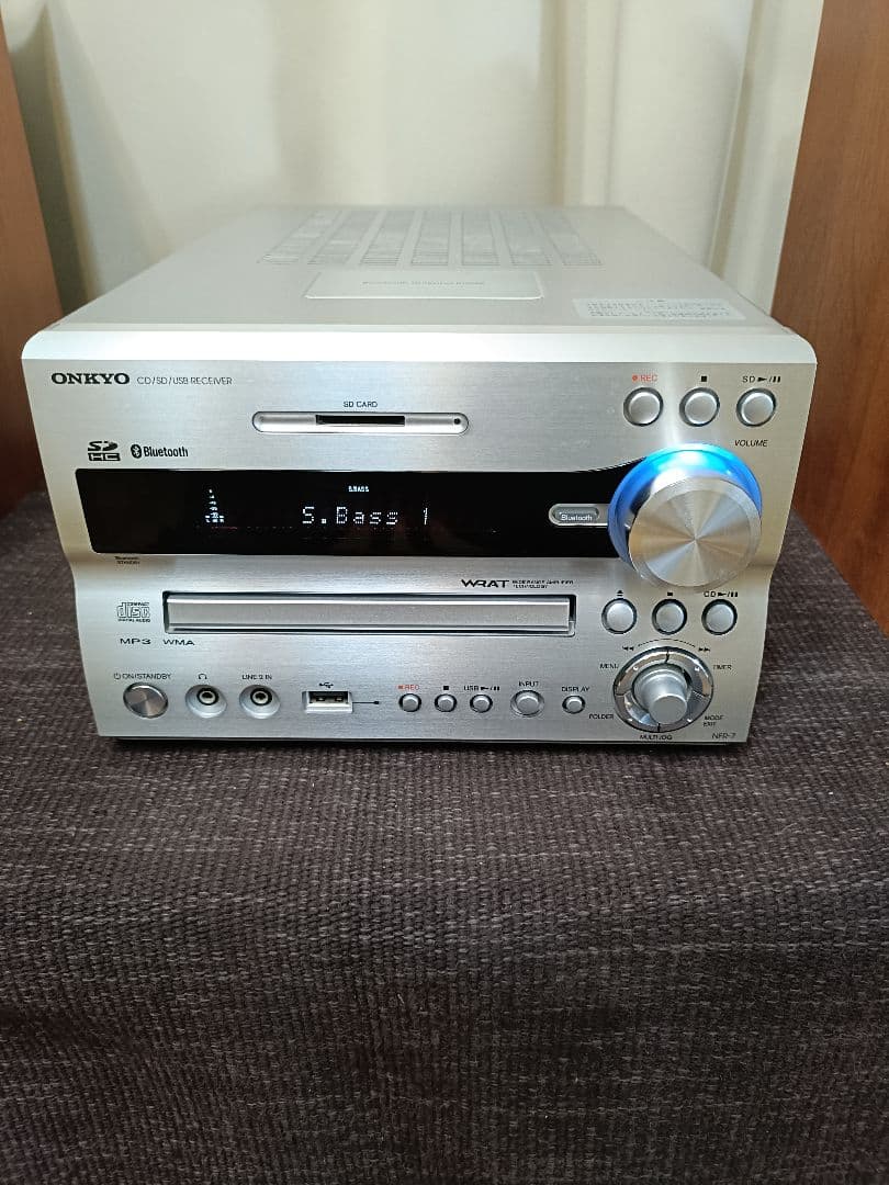 ONKYO NFR-7 CD/SD/USB ブルートゥス レシーバー 付属品一式