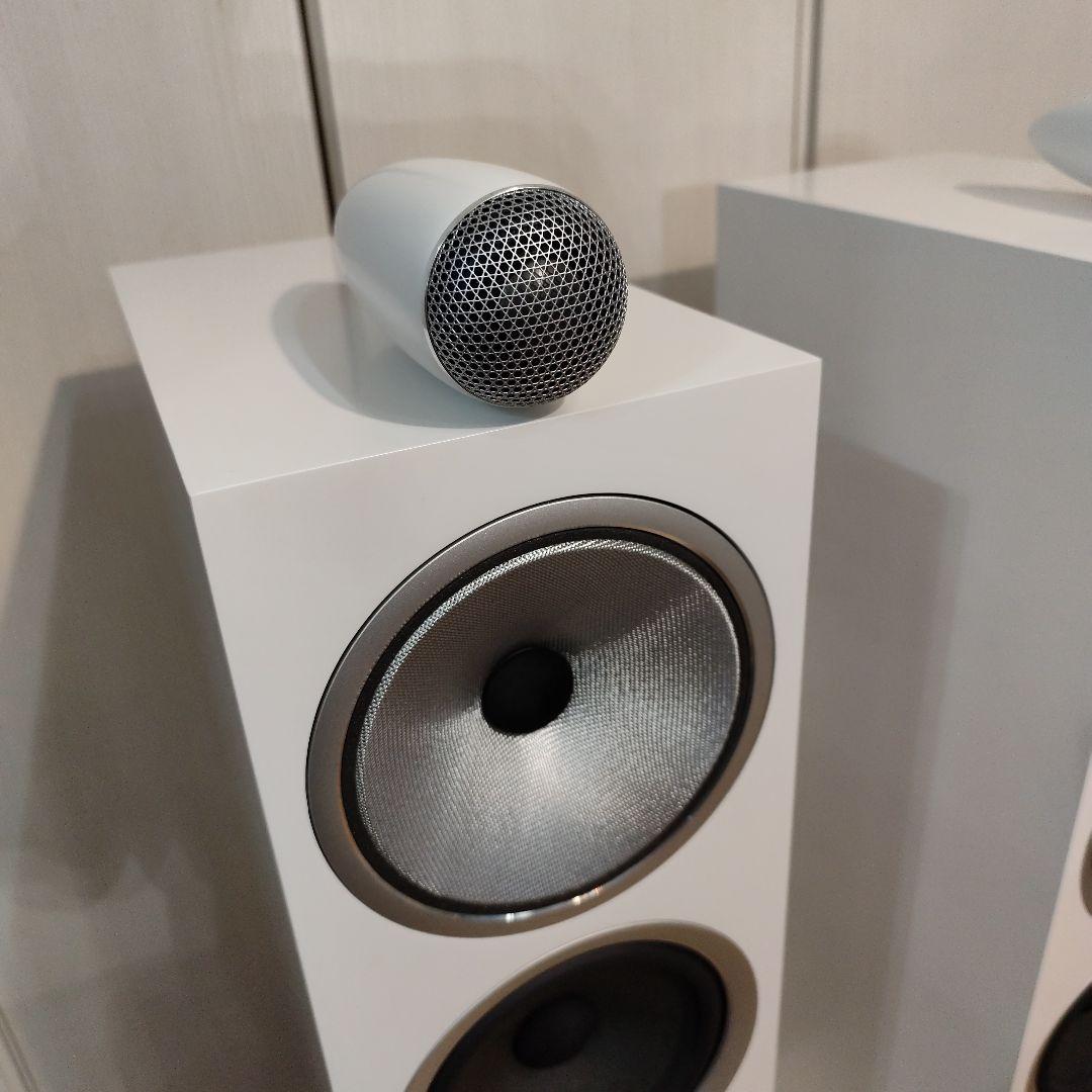 美品 Bowers & Wilkins 702 S2 ホワイト 1ペア