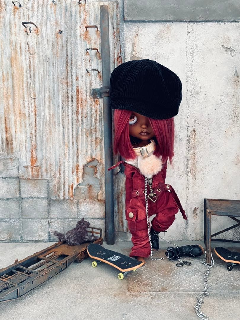 カスタム アイシードール スーパーブラック アウトフィット付属 フルセット