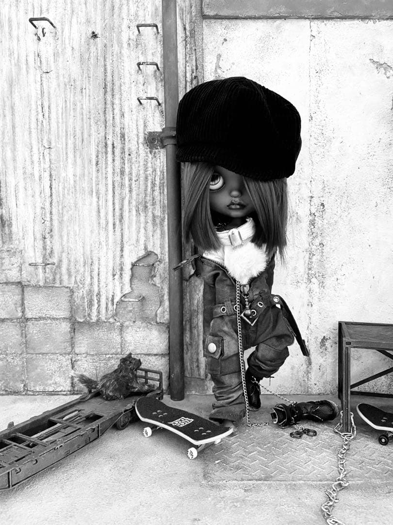 カスタム アイシードール スーパーブラック アウトフィット付属 フルセット