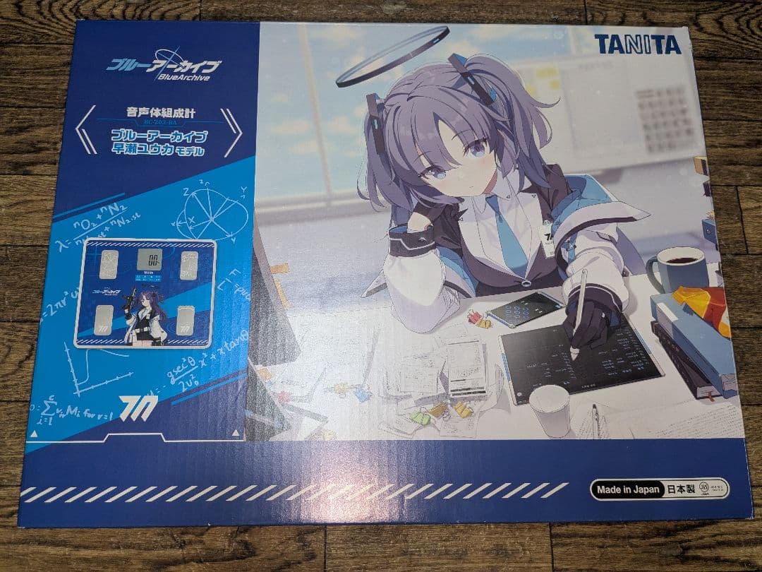 TANITA音声体組成計　ブルーアーカイブ早瀬ユウカモデル