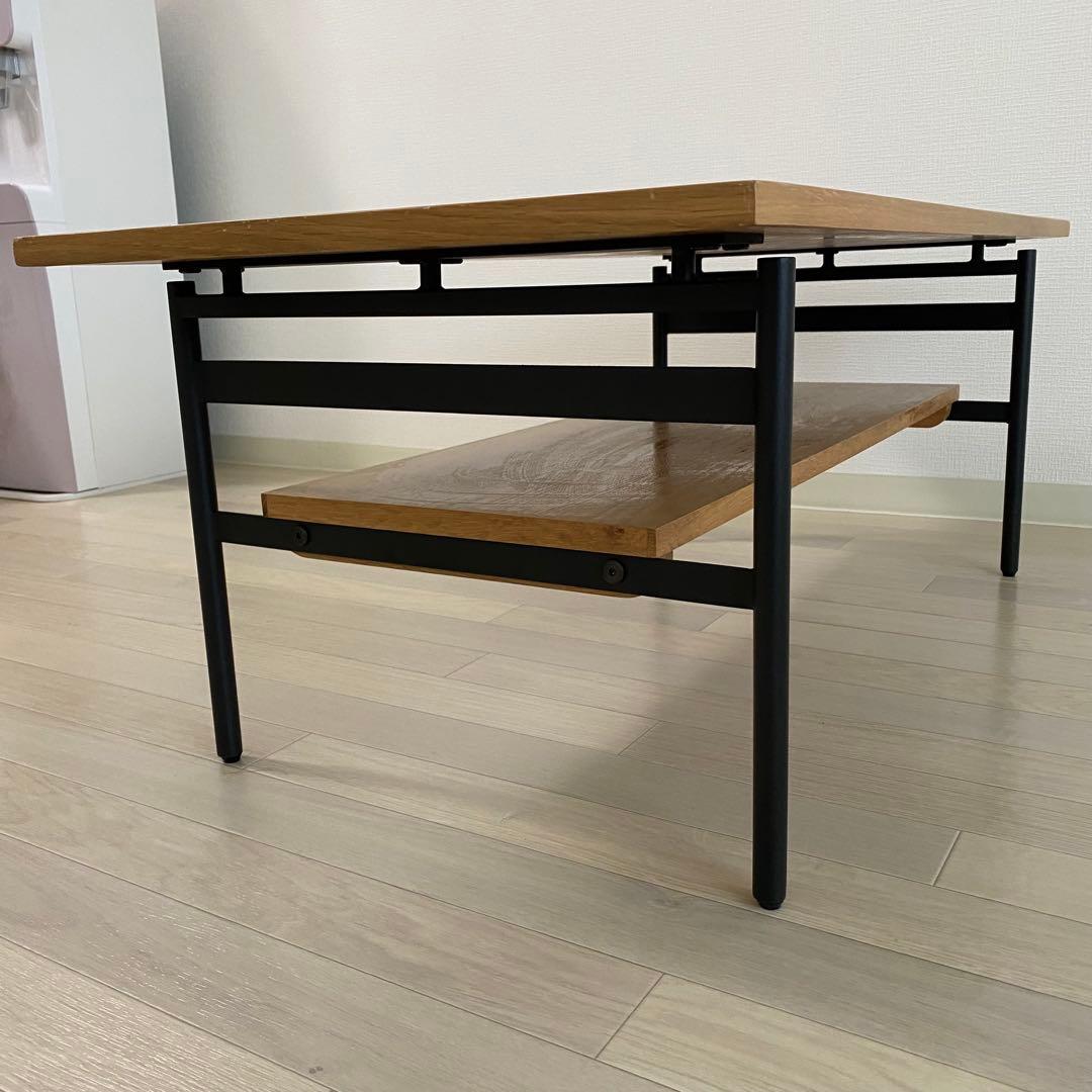 関家具　天然木 センターテーブル　ローテーブル　ナチュラル　幅1000mm