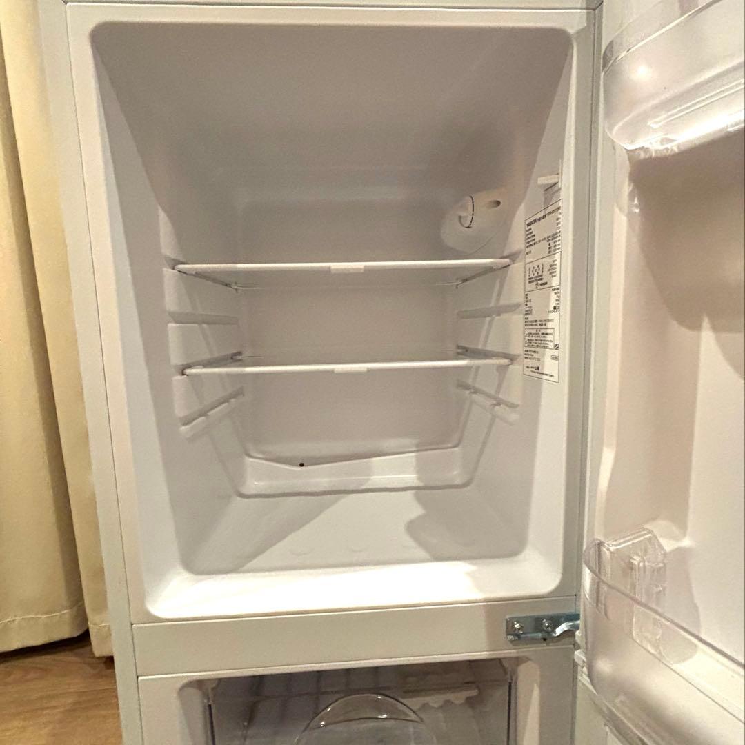 送料込¥15,800 2024年製YAMAZEN コンパクト冷蔵庫 106ℓ