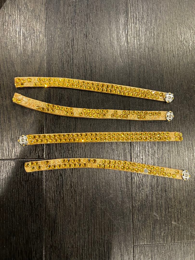 ゴールド装飾ダンス衣装