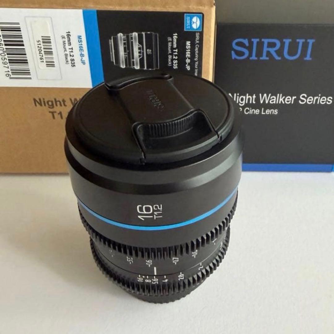 美品SIRUI Night Walker 16mm T1.2 S35 Eマウント