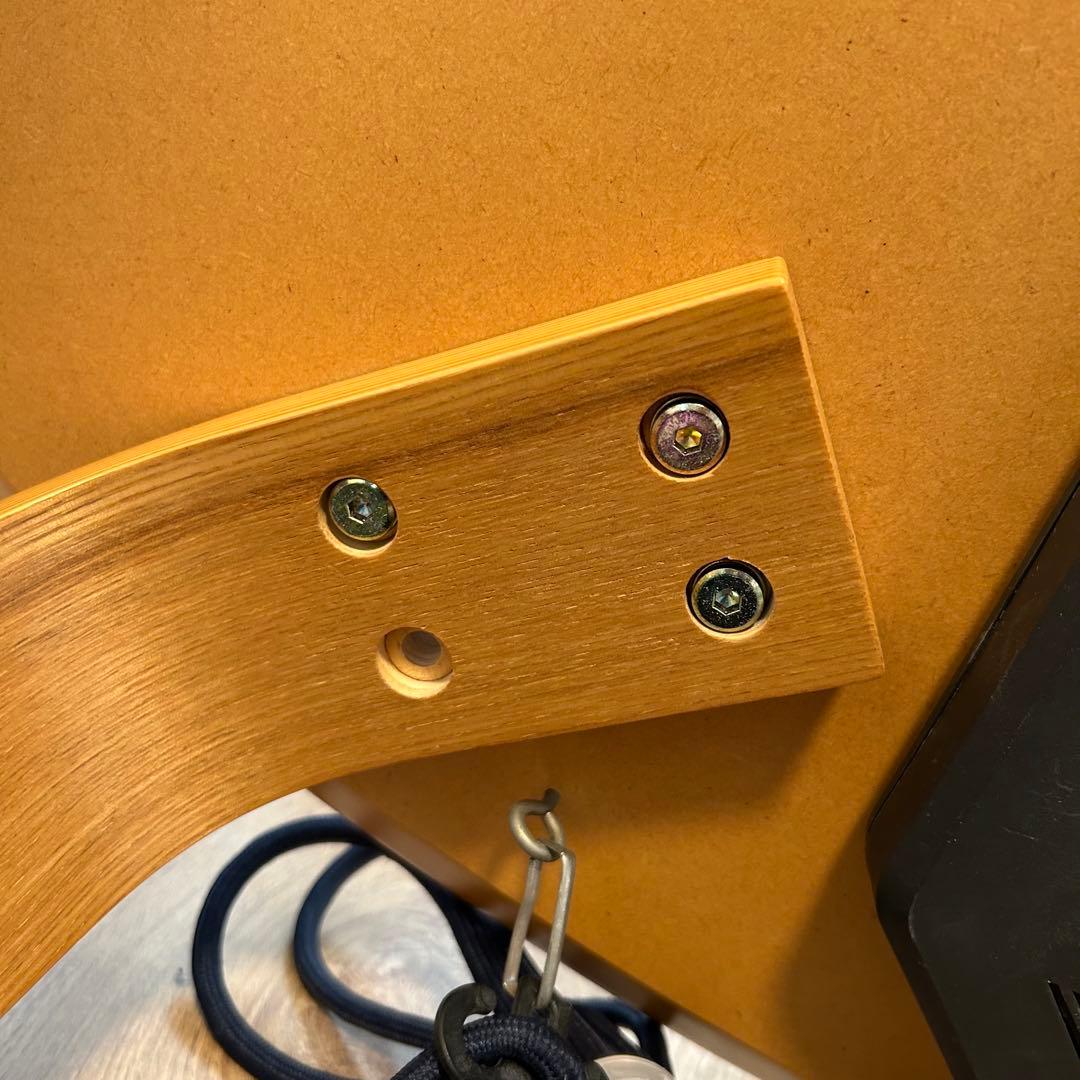 無印良品 テーブル 楕円形こたつ本体 タモ材曲木脚 ＭＪ‐ＫＤＦ１３４０Ｂ