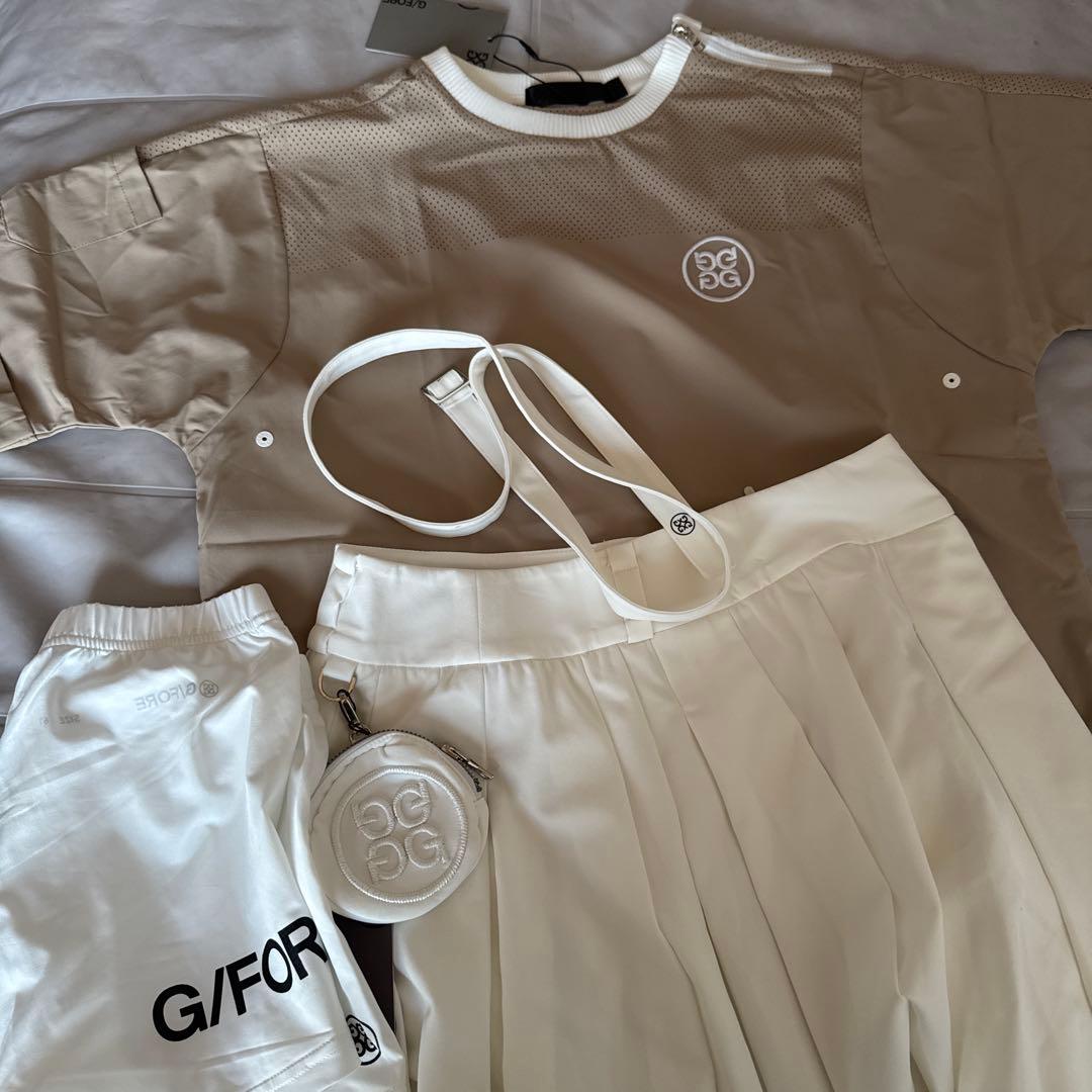 ジーフォア GFORE ゴルフレディースウェア Tシャツとスカート