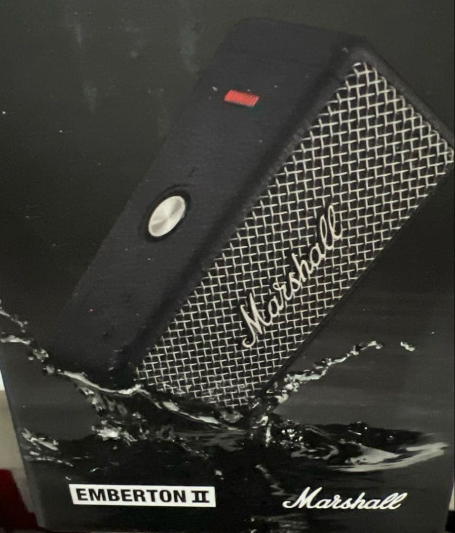 Marshall Emberton II ワイヤレススピーカー ブラック&ブラス
