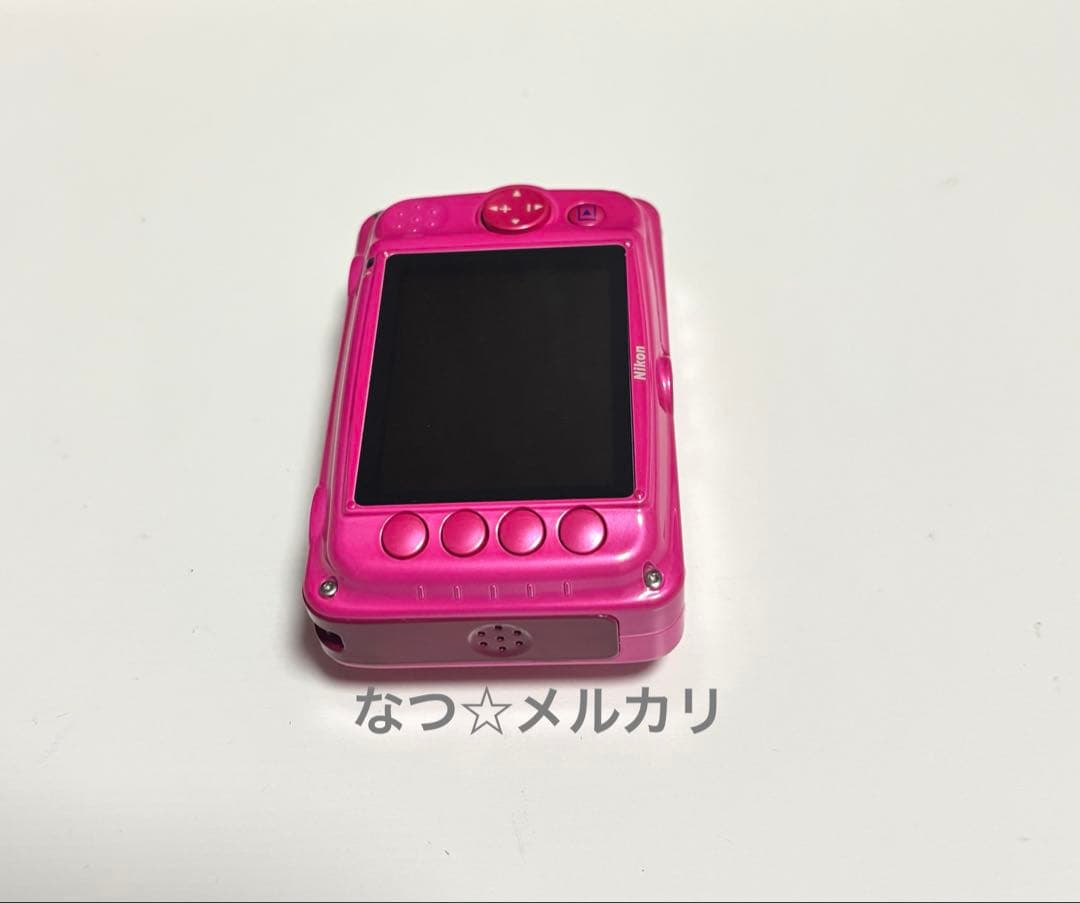 美品 Nikon COOLPIX S30 ピンク 防水カメラ デジタルカメラ