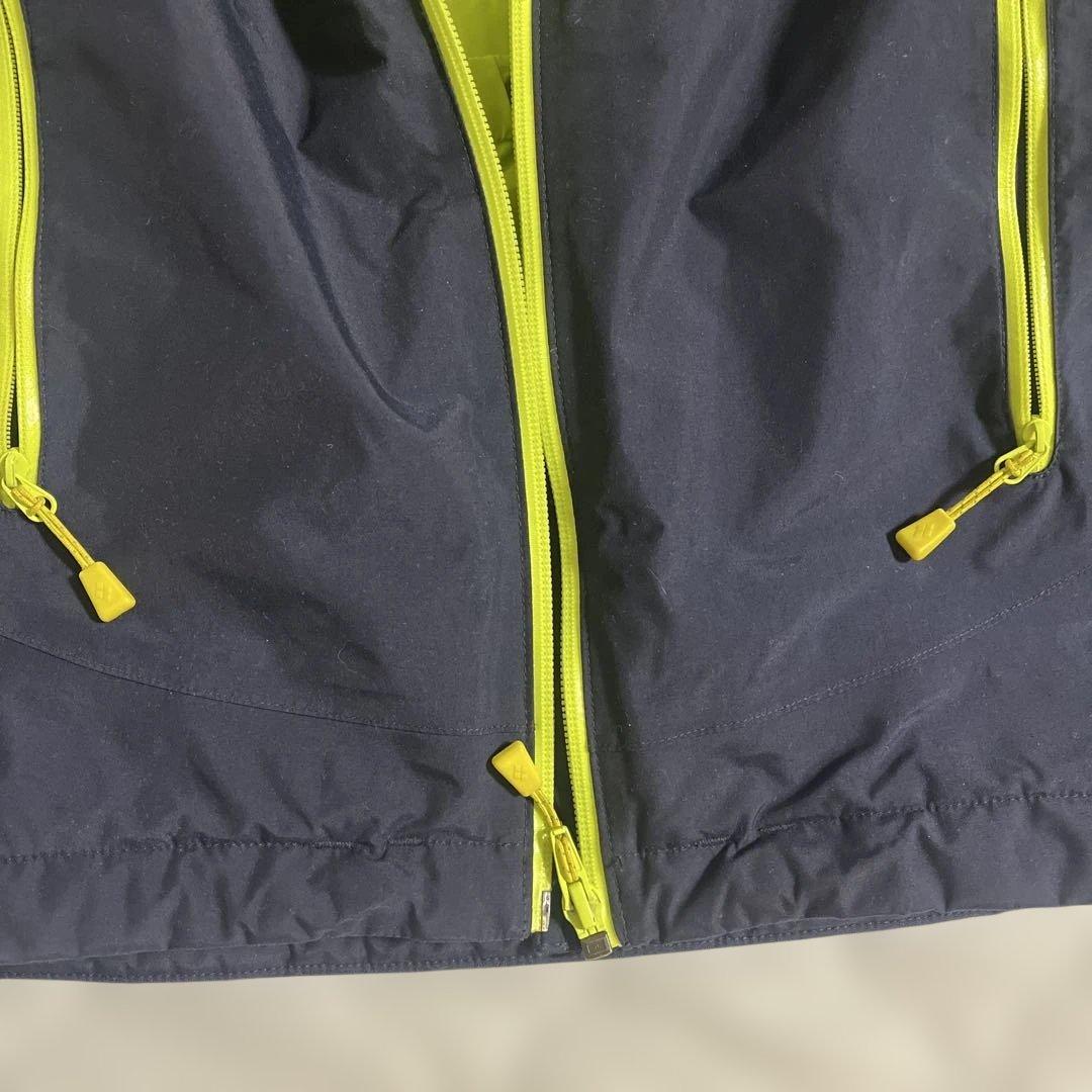 モンベル　子ども用スキーウェア ネイビー/ライム140